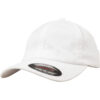Flexfit Cotton Twill Dad Cap White