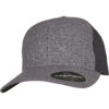 Flexfit Delta® Carbon Beanie – 2 Tones Melange Blue/Melange Charcoal