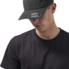 Flexfit Garment Washed Cotton Dad Hat Black