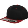 Flexfit Sapkák '110 Fitted'  tűzpiros / fekete