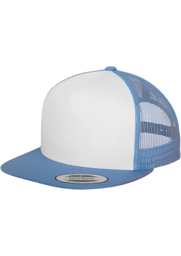 Flexfit Sapkák 'Classic'  füstkék / fehér