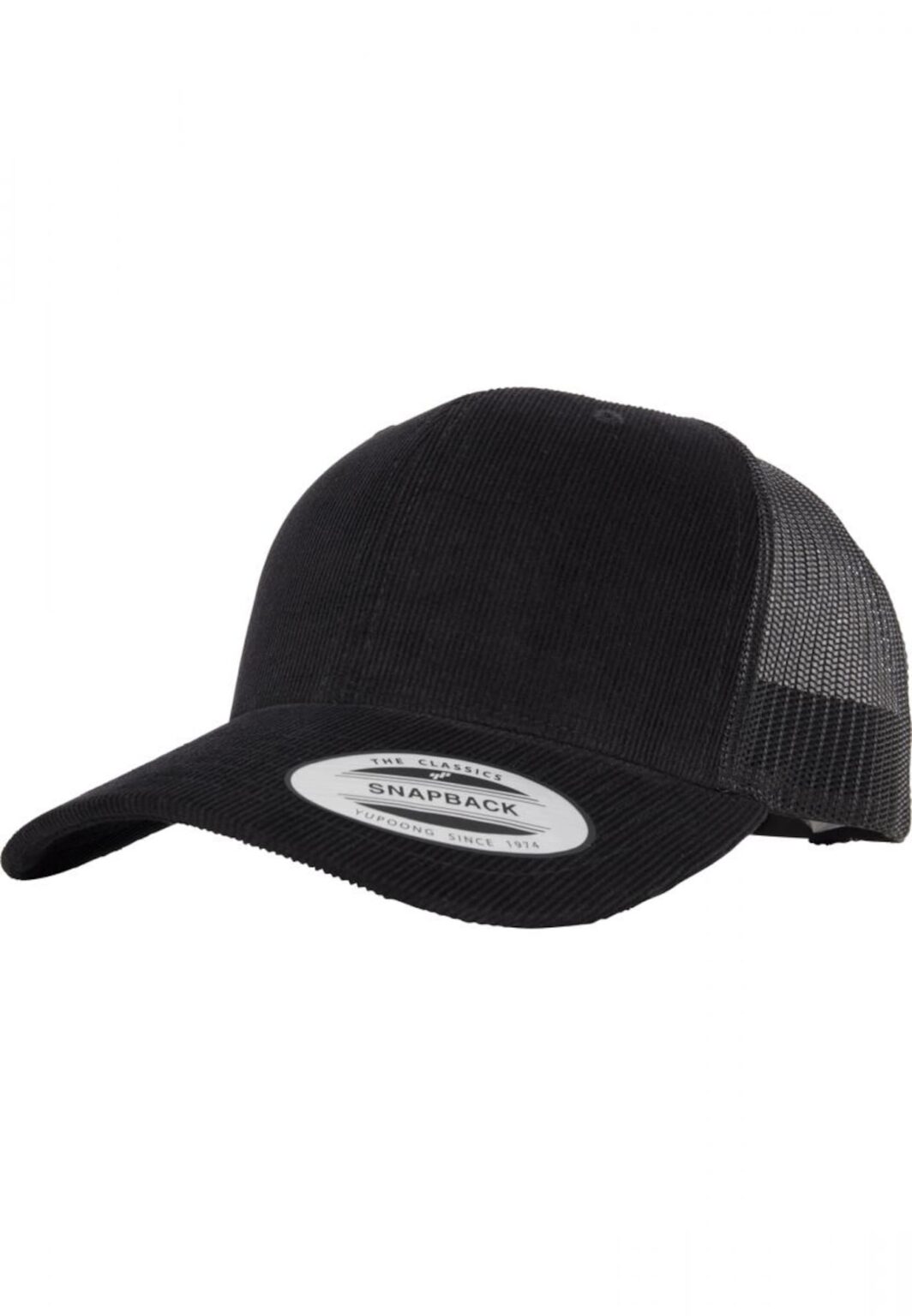 Flexfit Sapkák 'Corduroy Retro Trucker'  fekete