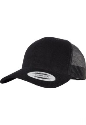 Flexfit Sapkák 'Corduroy Retro Trucker'  fekete