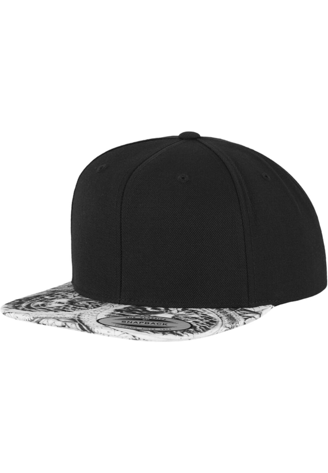 Flexfit Sapkák 'Sun King'  fekete / fehér