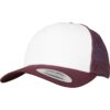 Flexfit Sapkák  merlot / fehér