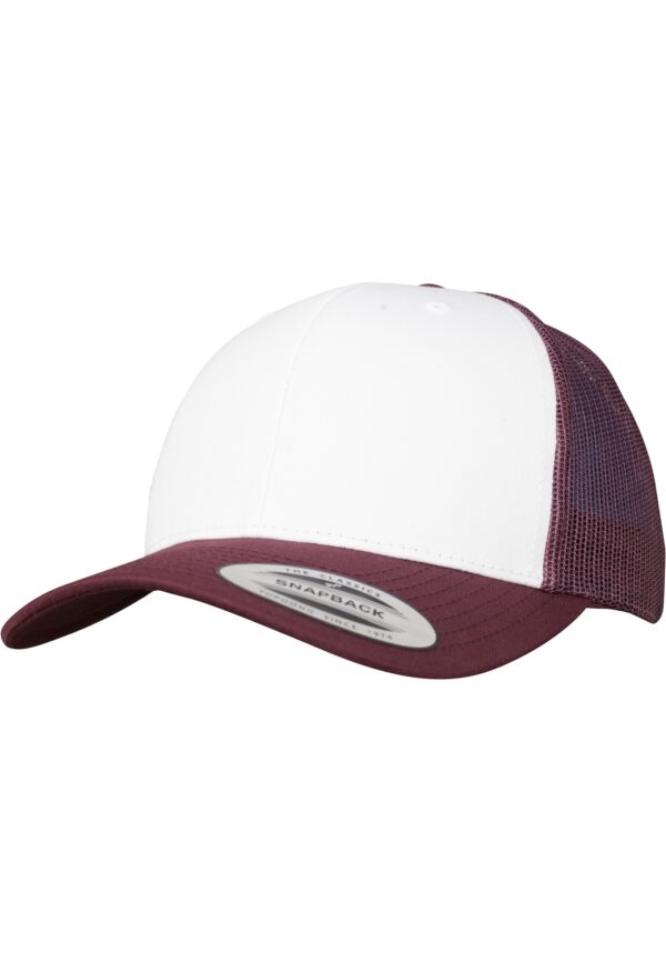 Flexfit Sapkák  merlot / fehér