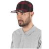 Flexfit Tartan Plaid blk/red