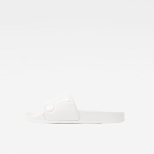 Flip-flops - G-STAR Cart slide II WMN - white