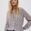 Floral print blouse