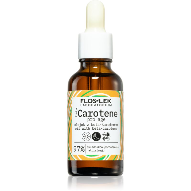 FlosLek Laboratorium Beta Carotene tápláló olajos szérum a feszes bőrért 30 ml-Ár