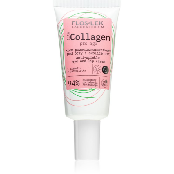 FlosLek Laboratorium Fito Collagen nappali és éjszakai krém ráncok ellen a szem és a száj kontúrjaira 30 ml-Ár