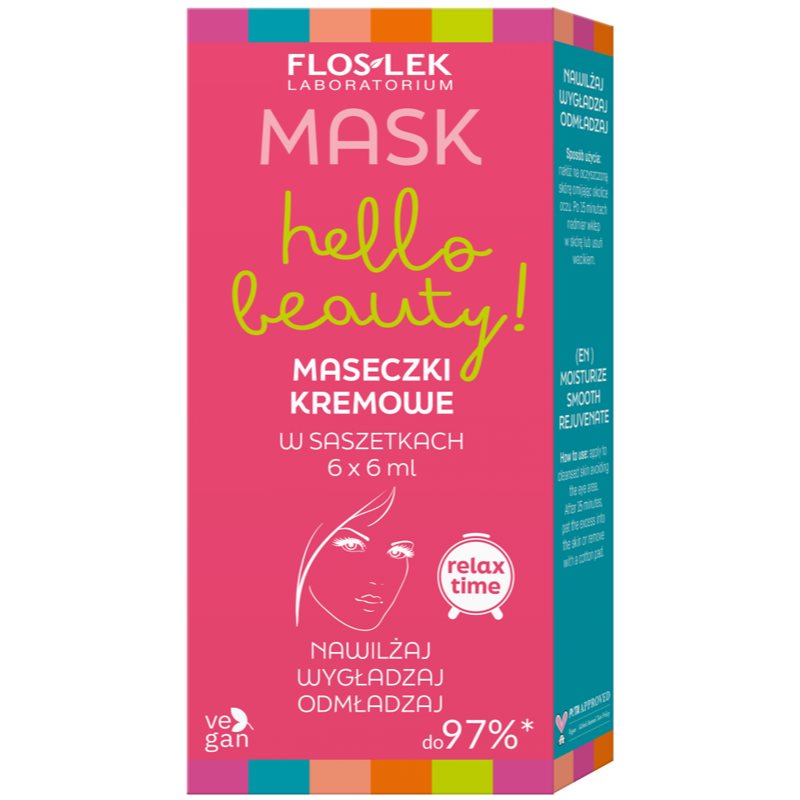 FlosLek Laboratorium Hello beauty! Set ajándékszett arcpakolás felvitelére