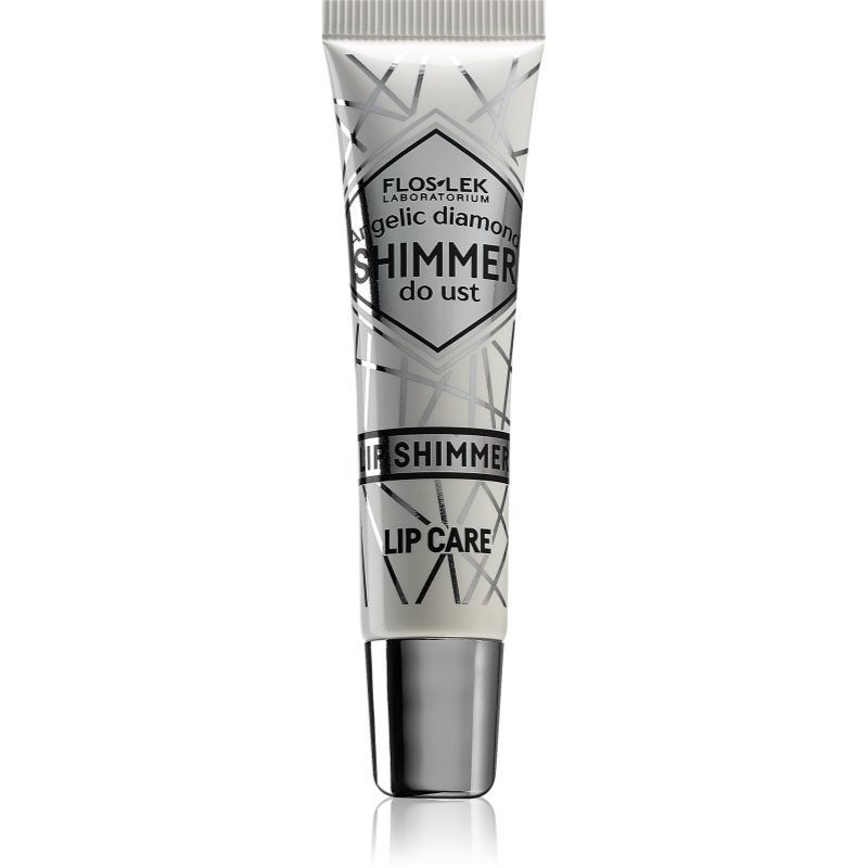 FlosLek Laboratorium Lip Care Shimmer csillogó fény az ajkakra árnyalat Angelic Diamond 10 g-Eredeti