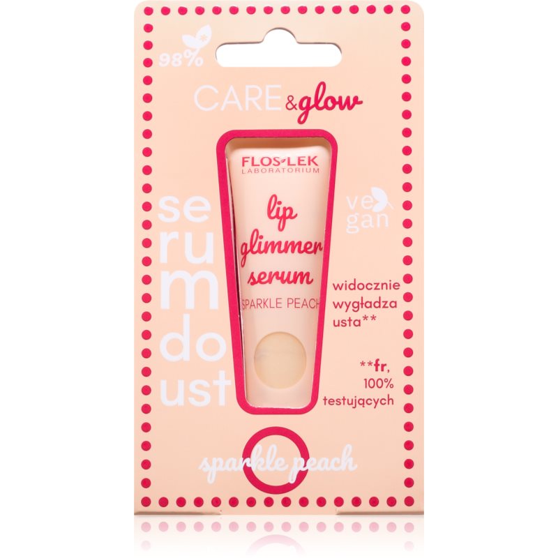 FlosLek Laboratorium Lip Glimmer Serum tartós ajakfény 14 g-ár
