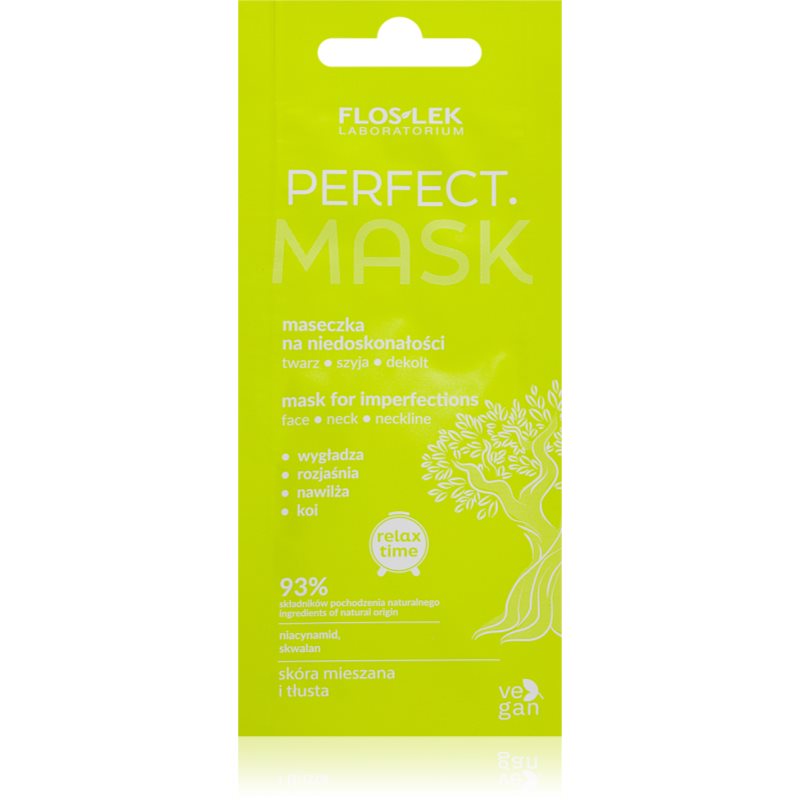 FlosLek Laboratorium Perfect tisztító arcmaszk a bőrhibákra 6 ml-Ár