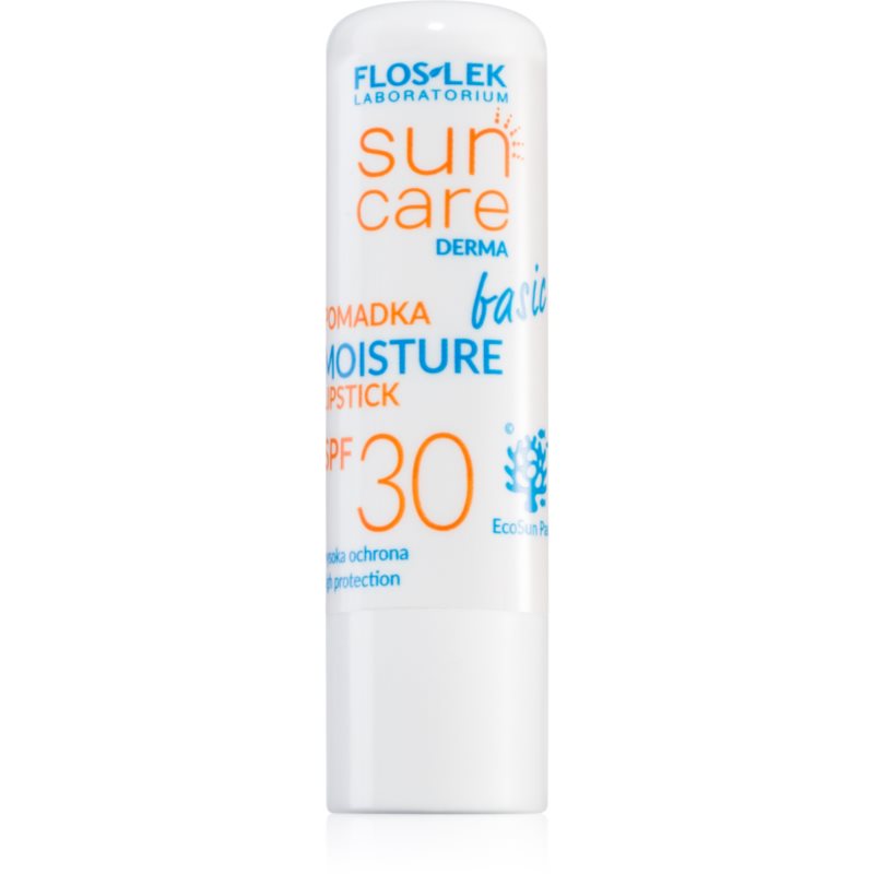 FlosLek Laboratorium Sun Care Derma Basic ajakvédő balzsam SPF 30 3