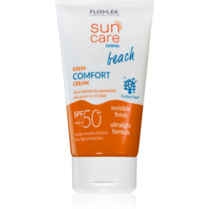 FlosLek Laboratorium Sun Care Derma Beach gyengéd védő arckrém SPF 50+ 50 ml-Ár