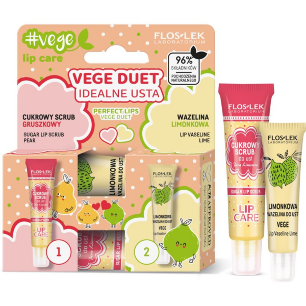 FlosLek Laboratorium Vege Lip Care Perfect Lips ajándékszett az ajkakra-Ár