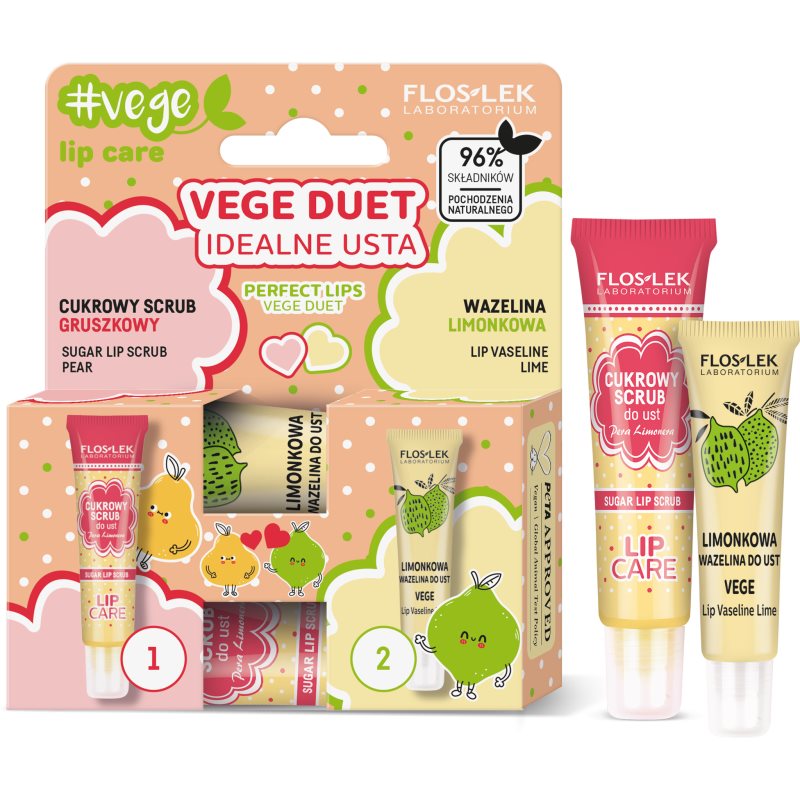 FlosLek Laboratorium Vege Lip Care Perfect Lips ajándékszett az ajkakra-Ár