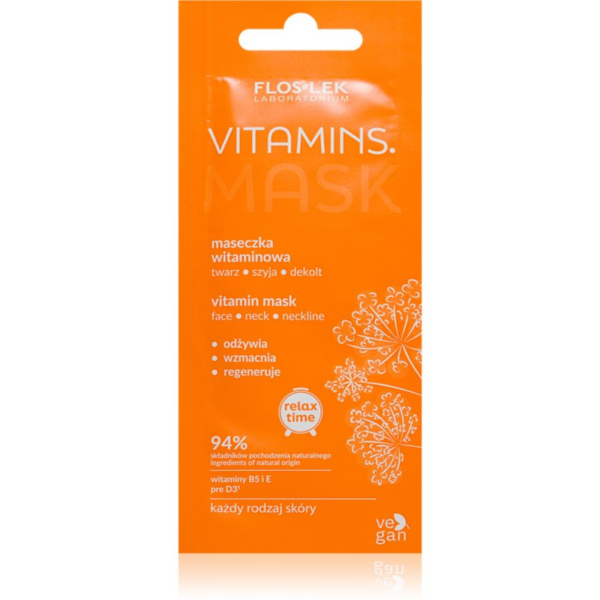FlosLek Laboratorium Vitamins vitaminos arcmaszk 6 ml-Ár