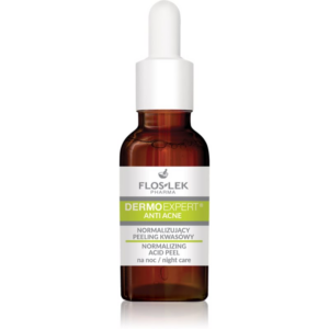 FlosLek Pharma DermoExpert Acid Peel normalizáló éjszakai ápolás a bőrhibákra 30 ml-Eredeti