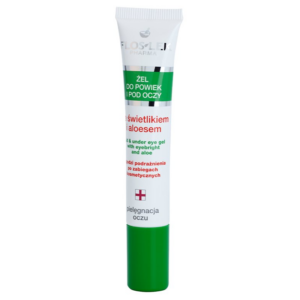 FlosLek Pharma Eye Care szemkörnyék ápoló gél szemvidítóval és aloe verával 15 ml-Eredeti