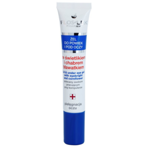 FlosLek Pharma Eye Care szemkörnyék ápoló gél szemvidítóval és búzavirággal 15 ml-Eredeti