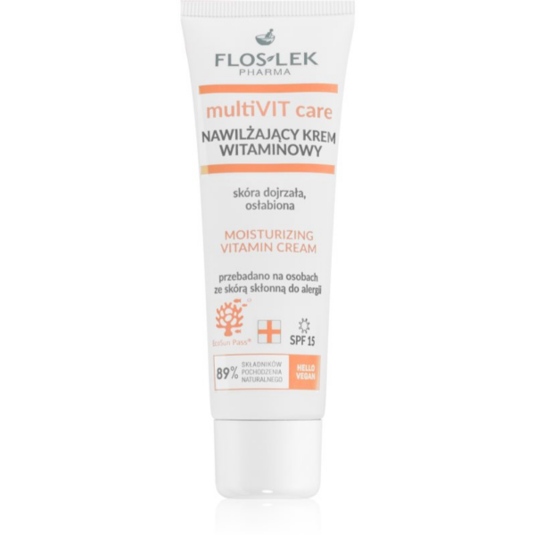FlosLek Pharma Multivit Care hidratáló krém vitaminokkal 50 ml-Ár
