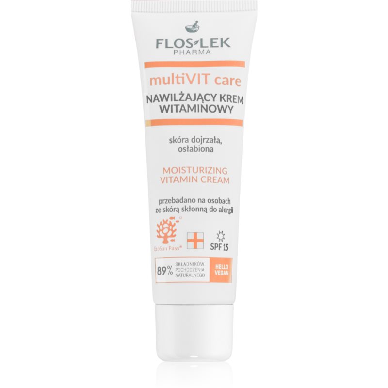 FlosLek Pharma Multivit Care hidratáló krém vitaminokkal 50 ml-Ár