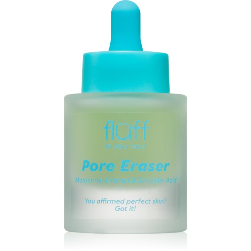 Fluff Pore Eraser kisimító szérum szalicilsavval Malachite Extract 30 ml