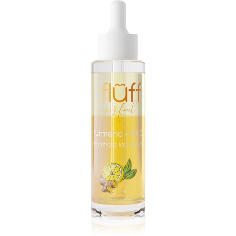 Fluff Superfood kétfázisú szérum az élénk bőrért Turmeric & Vitamin C 40 ml-Ár