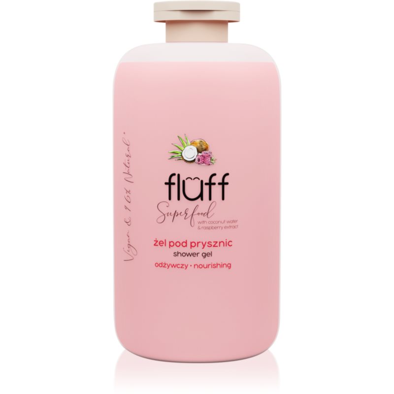 Fluff Superfood tusfürdő gél Coconut Water & Raspberry 500 ml-Ár