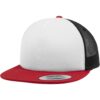Foam Trucker with White Front Red/wht/blk