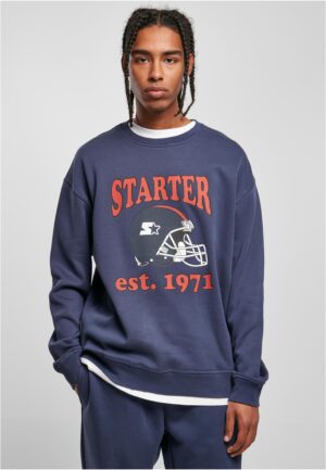Football Starter Crewneck Dark Blue Football Starter Crewneck Dark Blue