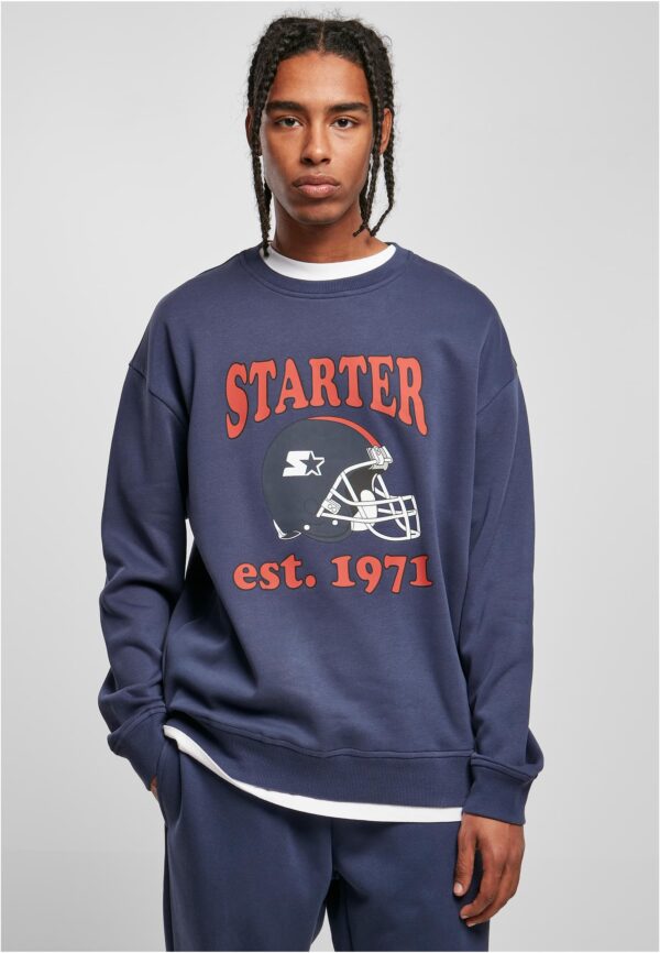 Football Starter Crewneck Dark Blue Football Starter Crewneck Dark Blue