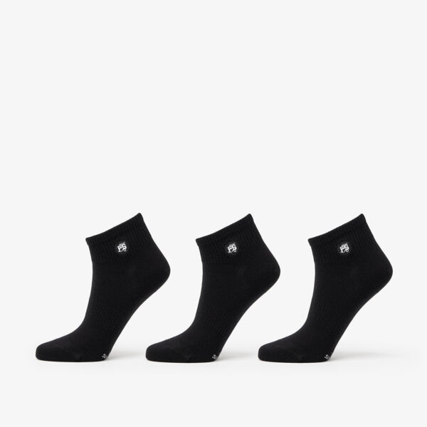 Footshop Ankle Socks 3-Pack Black 36-38-alacsony-ár