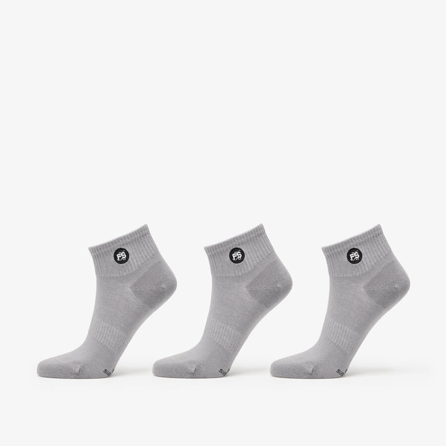 Footshop Ankle Socks 3-Pack Grey 36-38-alacsony-ár