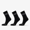 Footshop Basic Crew Socks 3-Pack Black 36-38-alacsony-ár
