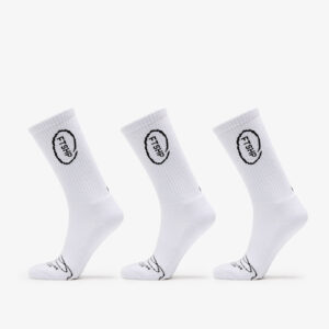 Footshop High Crew Socks 3-Pack White 36-38-alacsony-ár