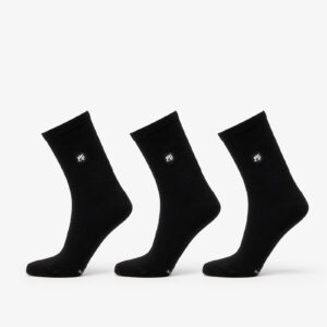 Footshop Short Socks 3-Pack Black 36-38-alacsony-ár