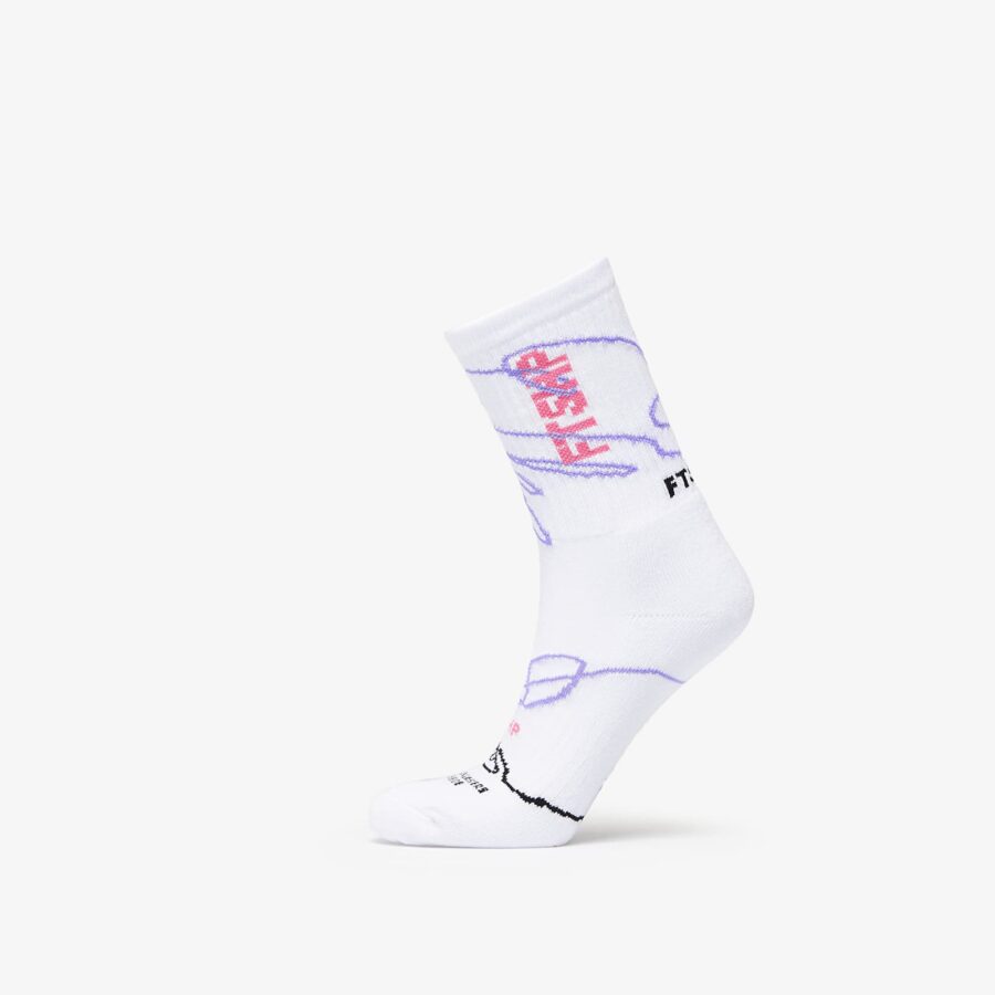 Footshop The Skateboard Socks White/ Pink 36-38-alacsony-ár