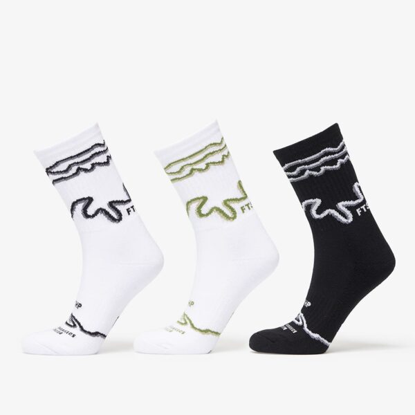 Footshop The Stripes Socks 3-Pack Multicolor 36-38-alacsony-ár