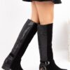 Fox Shoes Black Snake Women's Boots