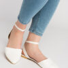 Fox Shoes White Women's Flat Shoes