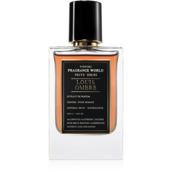Fragrance World Prive Series Louis Ombre Eau de Parfum uraknak 80 ml