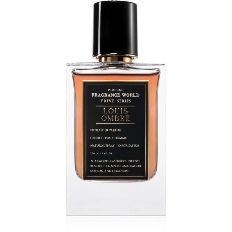 Fragrance World Prive Series Louis Ombre Eau de Parfum uraknak 80 ml