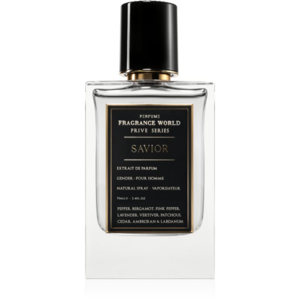 Fragrance World Prive Series Savior Eau de Parfum uraknak 80 ml