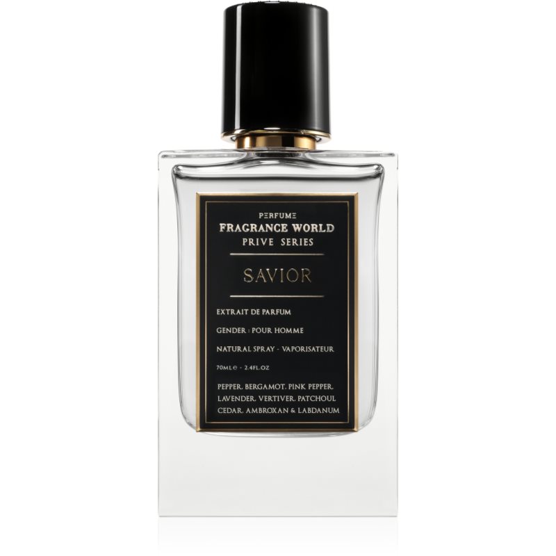 Fragrance World Prive Series Savior Eau de Parfum uraknak 80 ml