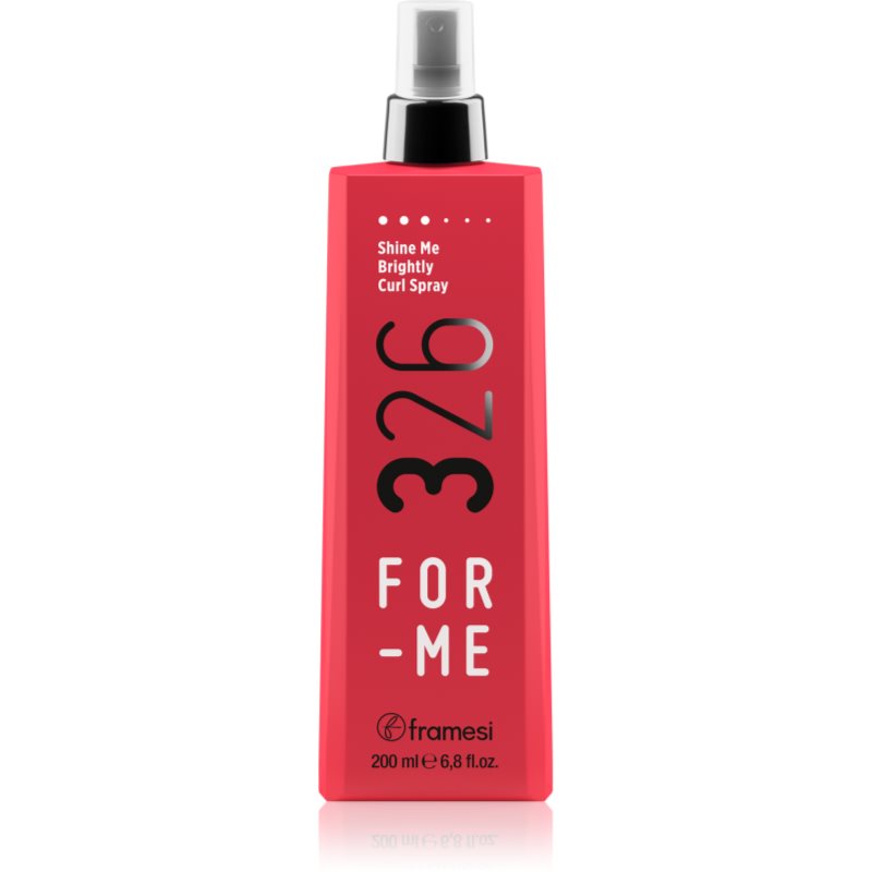 Framesi For-Me Curl & Volume hajfényspray göndör hajra 200 ml-Ár