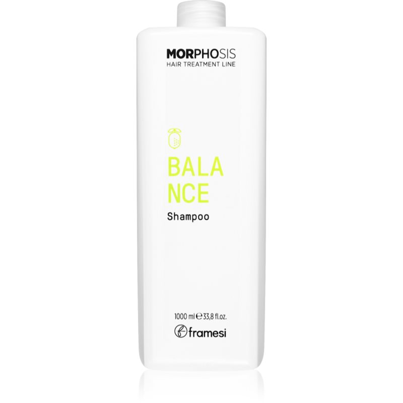 Framesi Morphosis Balance tisztító sampon zsíros hajra és fejbőrre 1000 ml-Ár